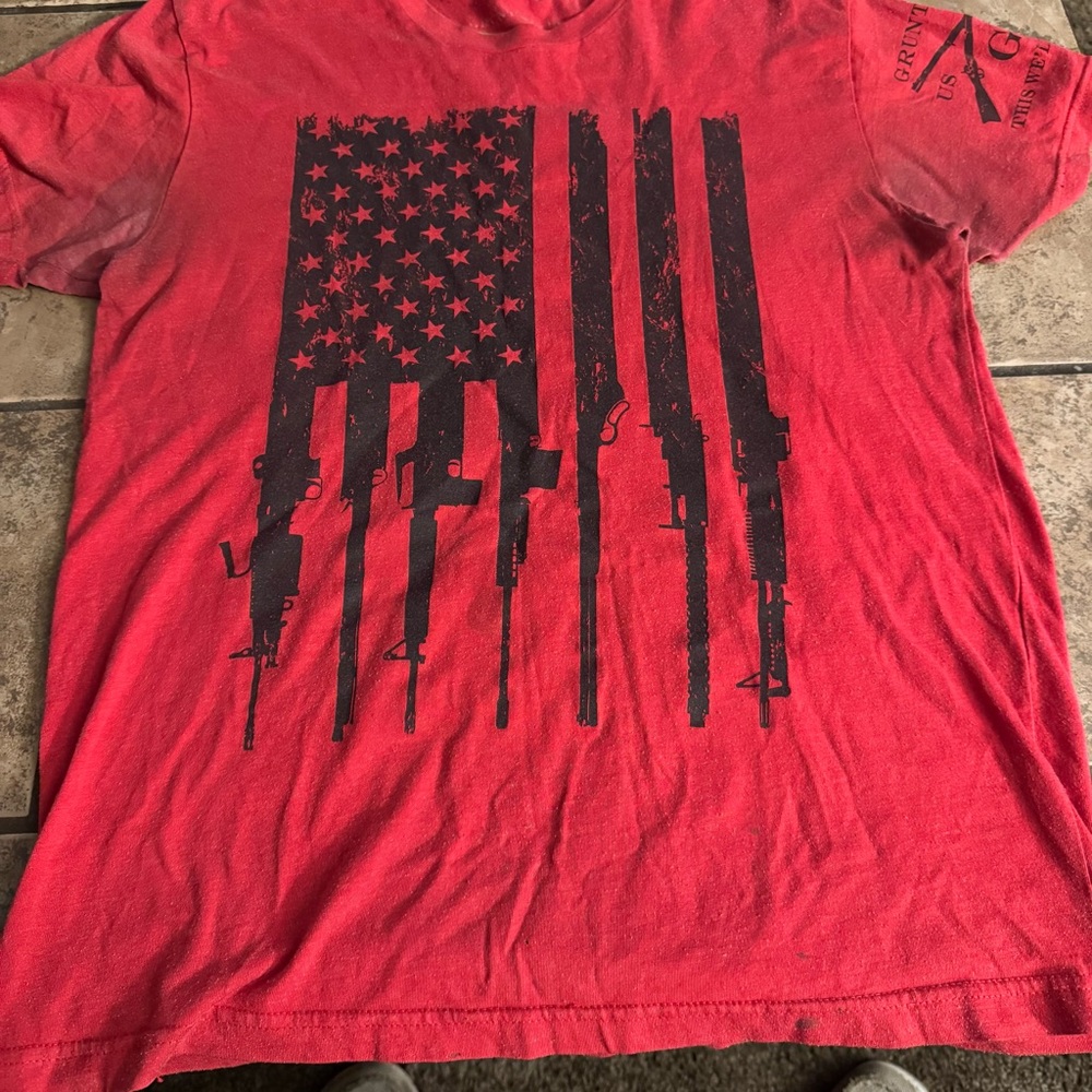 Grunt Style Red Short Sleeve Tee